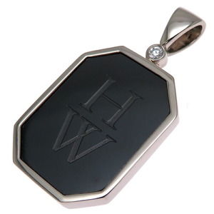 Harry Winston HW Zalium Diamond Women's and Men's Pendant Top PEDMLOGMENZAL 750